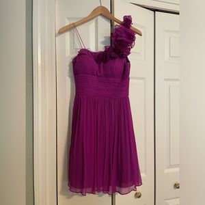 Adrianna Papell Collection One Shoulder Dress